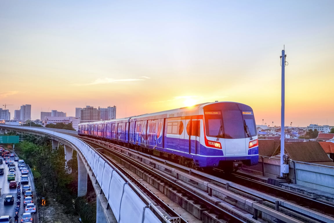 BTS Skytrain poi Thailand Holiday