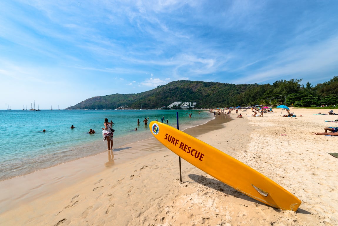 Nai Harn Beach poi Thailand Holiday